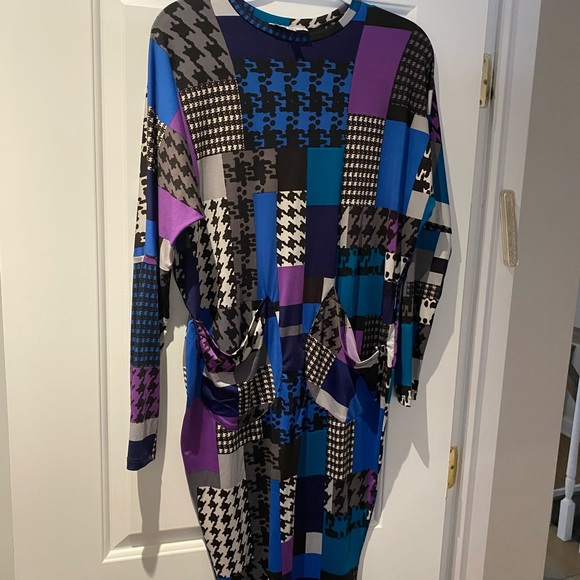 Patchwork Patterned Dress - Picture 2 of 2